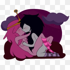 Marceline And Bubblegum 18+, HD Png Download - princess bubblegum png