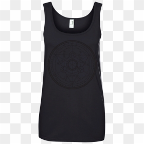 Full Metal Alchemist Transmutation Circle Ladies Tee - T-shirt, HD Png Download - transmutation circle png