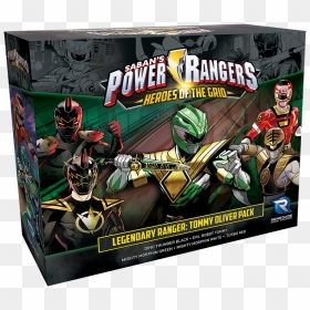 Tommy Oliver Pack Box Rgb 800px - Action Figure, HD Png Download - red ranger png