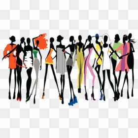 Runway Fashion Show Model Clip Art - Fashion Show Background Design, HD Png Download - runway model png