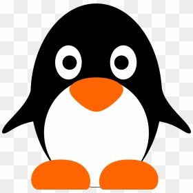Linux Logo Png - Penguin Clipart Simple, Transparent Png - linux penguin png