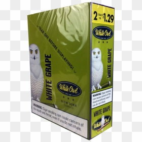 White Owl White Grape 2/1 - White Grape White Owl Box, HD Png Download - white owl png