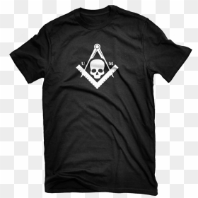 Image Of Square & Compass Tee - Glow In The Dark Universal Monsters, HD Png Download - square and compass png