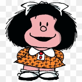 Mafalda Orange Dress - Mafalda, HD Png Download - pink dress png