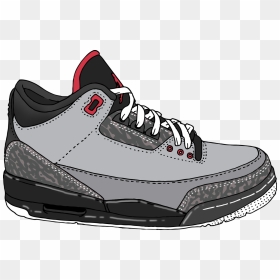 Air Jordan 3 “stealth” - Sneakers, HD Png Download - air jordan png