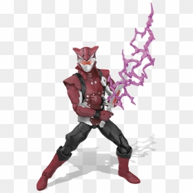 Spd Red Ranger Lightning Collection, HD Png Download - red ranger png