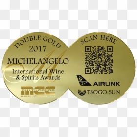 Transparent Double Circle Png - Michelangelo International Wine Awards 2018, Png Download - double circle png