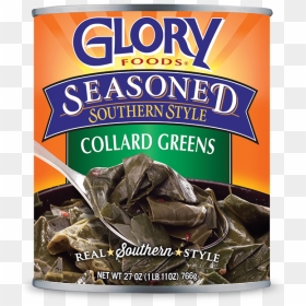 Seasoned Collard Greens - Glory Seasoned Southern Style Collard Greens, HD Png Download - collard greens png