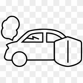 Car Accident - Car Accident Drawing, HD Png Download - car accident png