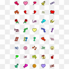 Emoji, HD Png Download - neon heart png