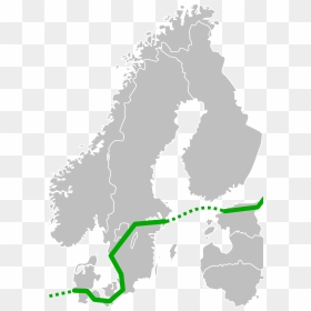 Nordic Map, HD Png Download - smoke border png