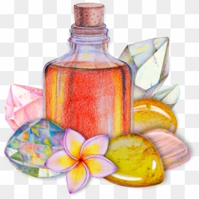 Hand Painted Grapefruit Essential Oil Png Transparent - Still Life Photography, Png Download - essential oil png