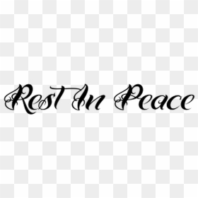 #restinpeace #restinpeacesticker #inlovingmemory #inlovingmemoryof - Ad Maiorem Dei Gloriam, HD Png Download - rest in peace png