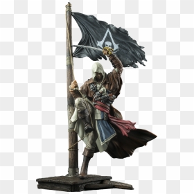 Master Of Sea Edward Kenway Statue , Png Download - Assassins Creed 4 Edward Figurine, Transparent Png - edward kenway png