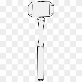 Illustration, HD Png Download - hammer silhouette png