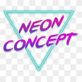 Neon Concept - Graphic Design, HD Png Download - neon heart png