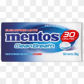 Mentos Clean Breath Mints, HD Png Download - mentos png