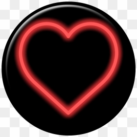 Heart, HD Png Download - neon heart png