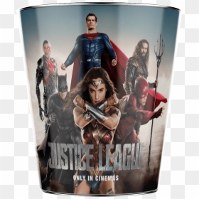 Justice League - Balde Cinema De Pipoca Liga Da Justiça, HD Png Download - ezra miller png