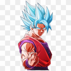 Super Saiyan Goku - Goku Ssj Blue Drawing, HD Png Download - dragonball super png