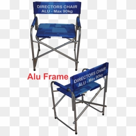 Folding Chair, HD Png Download - directors chair png