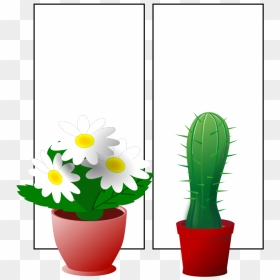 Free Window With Plants - Clip Art, HD Png Download - water plants png