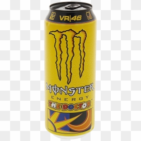 Monster Vr46 Energy Drink , Png Download - Valentino Rossi Monster Energy, Transparent Png - monster energy drink png