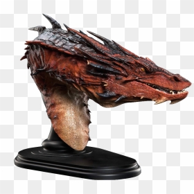 Weta Smaug Bust Toyslife Weta Logo Png - Smaug Bust Weta For Sale, Transparent Png - smaug png