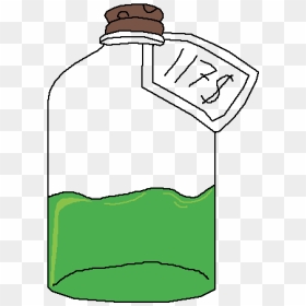 Glass Bottle , Png Download, Transparent Png - poison bottle png