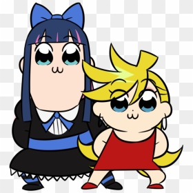 Panty Stocking With Garterbelt X Pop Team Epic By Https - Pipimi Pop Team Epic, HD Png Download - panty png