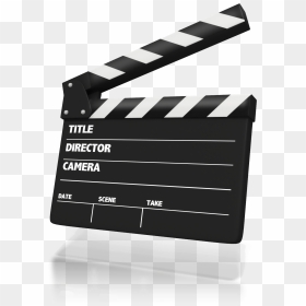 Film With White Background, HD Png Download - clapper board png