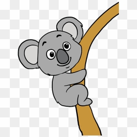 How To Draw Koala - Draw A Koala Easy, HD Png Download - koala emoji png
