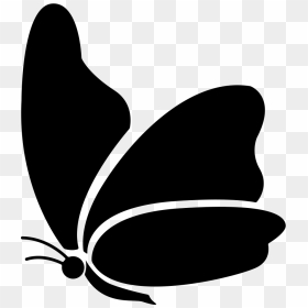 Big Wing Butterfly - Butterfly Icon Png, Transparent Png - butterfly wing png