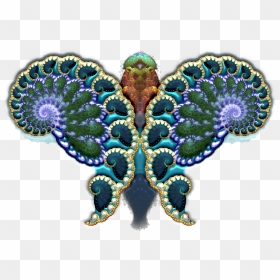Fractal Butterfly, Jewel, Layer, Png, Wings, Hq Photo - Butterfly Fractal Wings, Transparent Png - butterfly wing png
