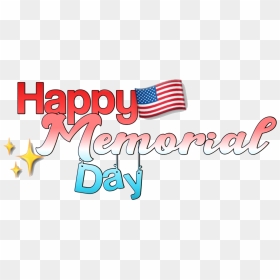 #america #memorial #day #freetoedit - Calligraphy, HD Png Download - happy memorial day png