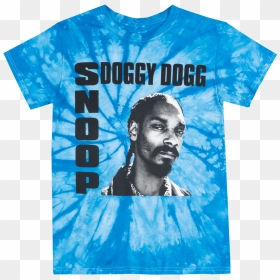 Snoop Doggy Dog Tie Dye T-shirt Mens Hip Hop Rapper - Active Shirt, HD Png Download - snoop dog png