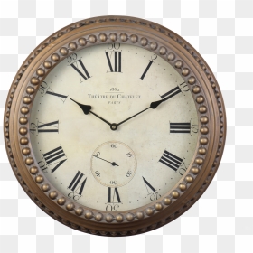 Chatelet Clock Gold - 5 Minutes Before Midnight, HD Png Download - gold clock png