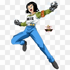 Dragon Ball Super Número 17, HD Png Download - dragonball super png