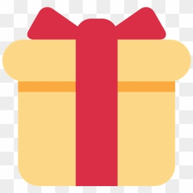 Wrapped Gift Emoji Clipart - Emoticone Cadeau, HD Png Download - present emoji png
