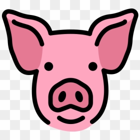 Scalable Vector Graphics, HD Png Download - pig emoji png