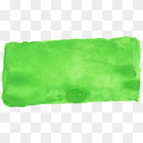Green Watercolour Rectangle Png, Transparent Png - green rectangle png