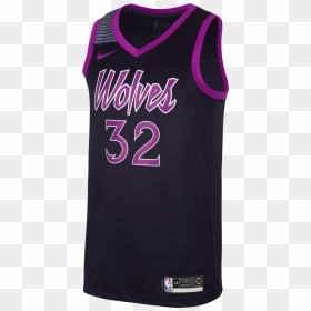 Nike Nba Minnesota Timberwolves Karl-anthony Towns - Minnesota T Wolves City Jersey, HD Png Download - karl anthony towns png