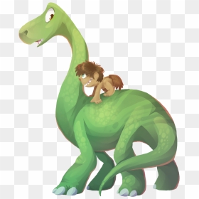 Arlo And Spot From Disney’s The Good Dinosaur  the - Clipart Transparent Disney Arlo, HD Png Download - good dinosaur png