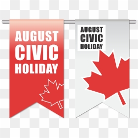 Civic Holiday Clipart, HD Png Download - vertical banner png