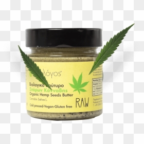 Hemp Seed Butter Jar - Cosmetics, HD Png Download - jar of weed png