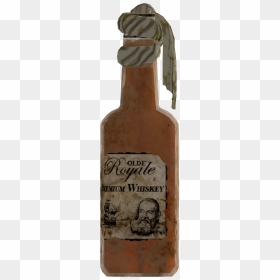Fallout Molotov Cocktail , Png Download - Glass Bottle, Transparent Png - molotov cocktail png
