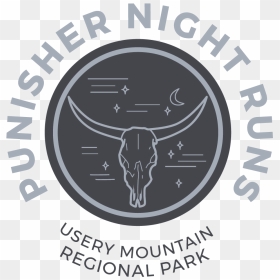 Punisher Night Runs , Png Download - Emblem, Transparent Png - the punisher logo png