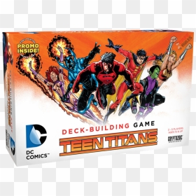 Teen Titans Go Logo Png , Png Download - Teen Titans Dc Deck Building Game, Transparent Png - teen titans logo png