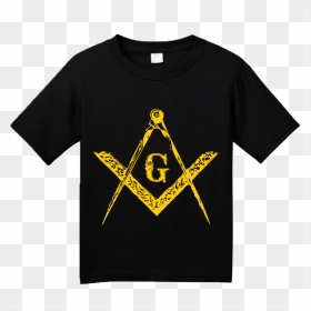 T-shirt, HD Png Download - square and compass png