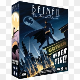Batman Tas, Gotham Under Siege Game - Batman The Animated Series Gotham Under Siege Board, HD Png Download - batman head png